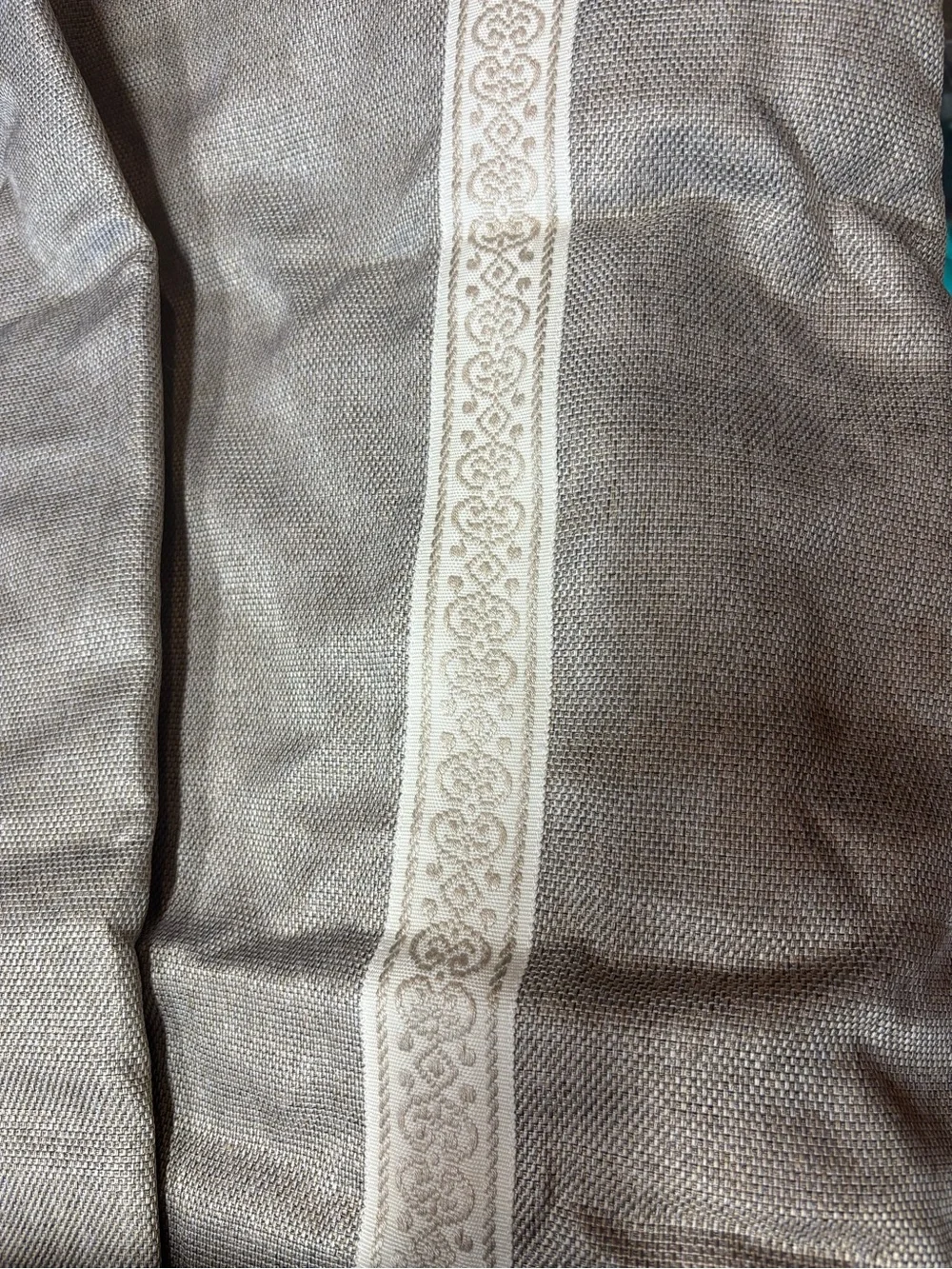 Elegant gray and Beige  Duvet Cover super queen